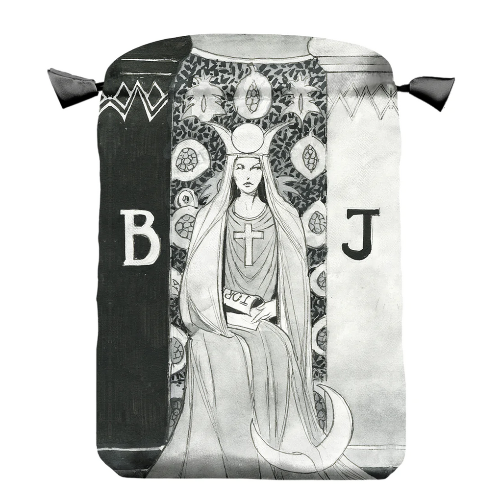 Dark Side Of Tarot Satin Bag Lo Scarabeo Lo Scarabeo