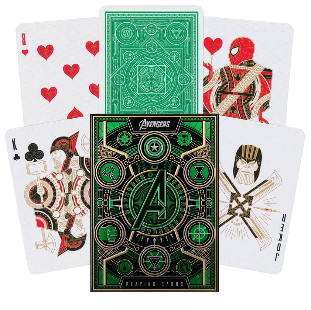 Avengers Green Edition The Infinity Saga Theory11 playing cards Theory 11