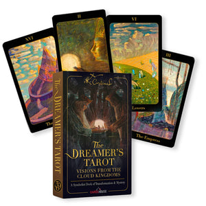 The Dreamer's Tarot M. K. Ciurlionis Art with a Full Guidebook in 7 Languages Cardshouse