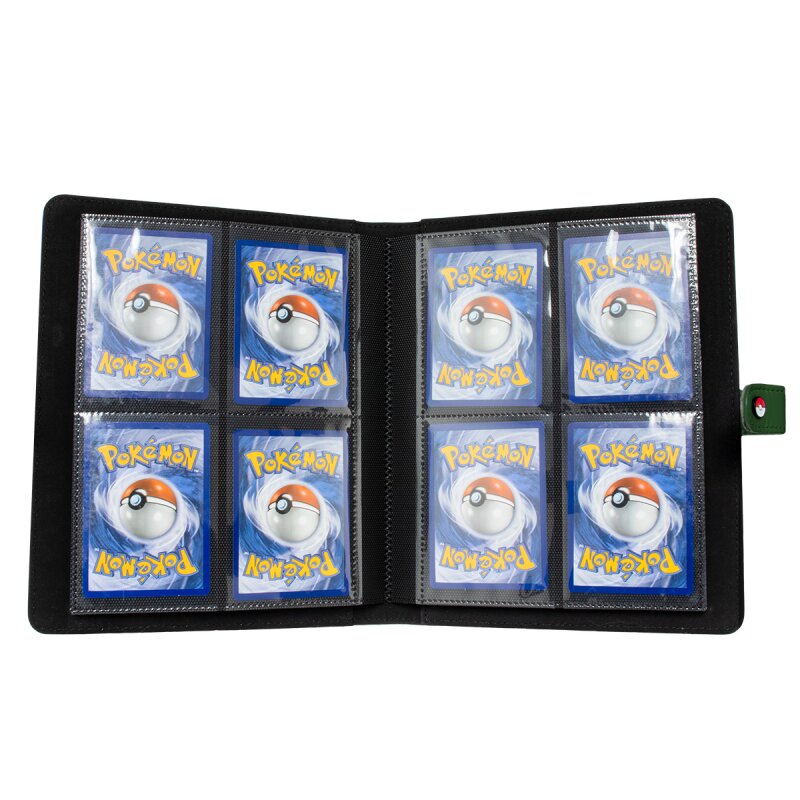 Premium Green 4-Pocket Snap Binder for Pokémon Ultra Pro – CardsHouse
