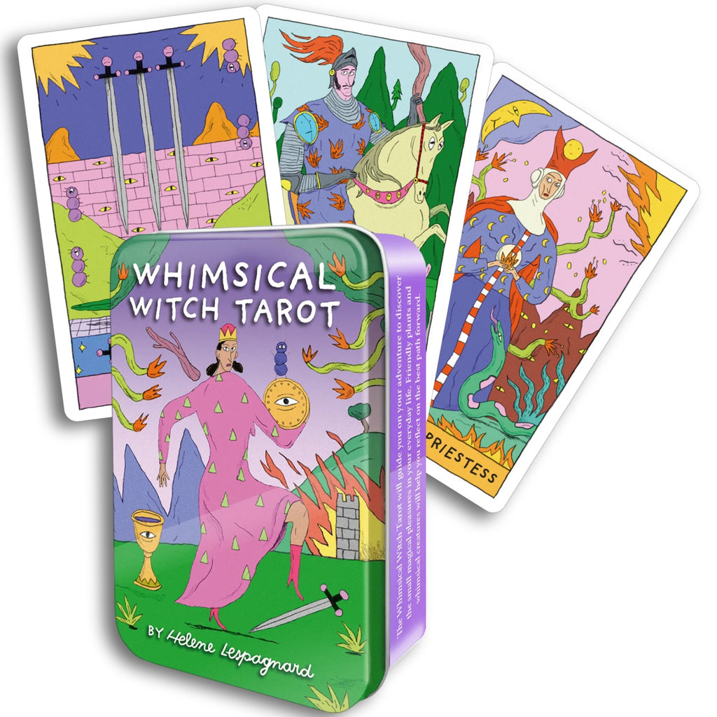 Whimsical Witch Tarot in a Tin US Games Systems US Games Systems