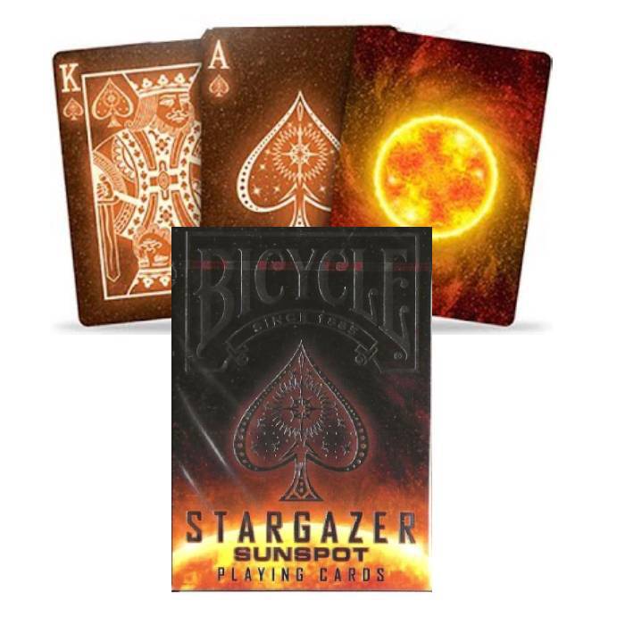 Bicycle Stargazer Sunspot playing cards Bicycle