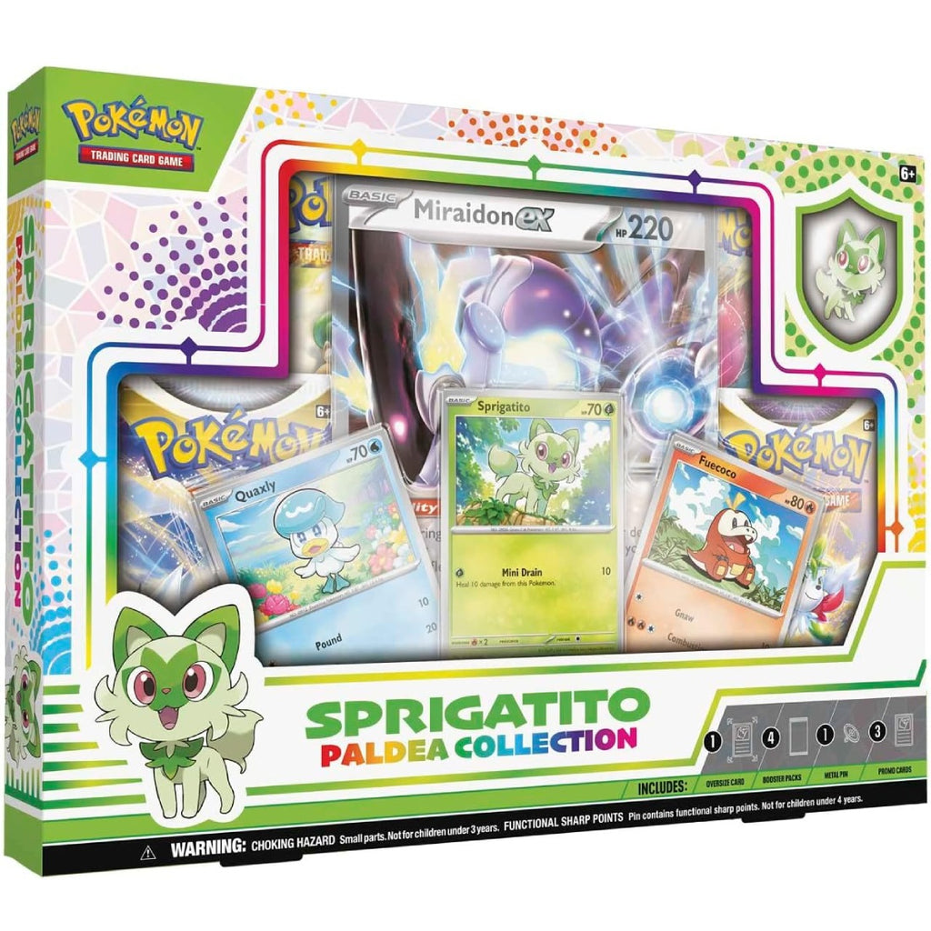 Pokémon Scarlet & Violet Sprigatito Paldea Collection Box EN Pokémon