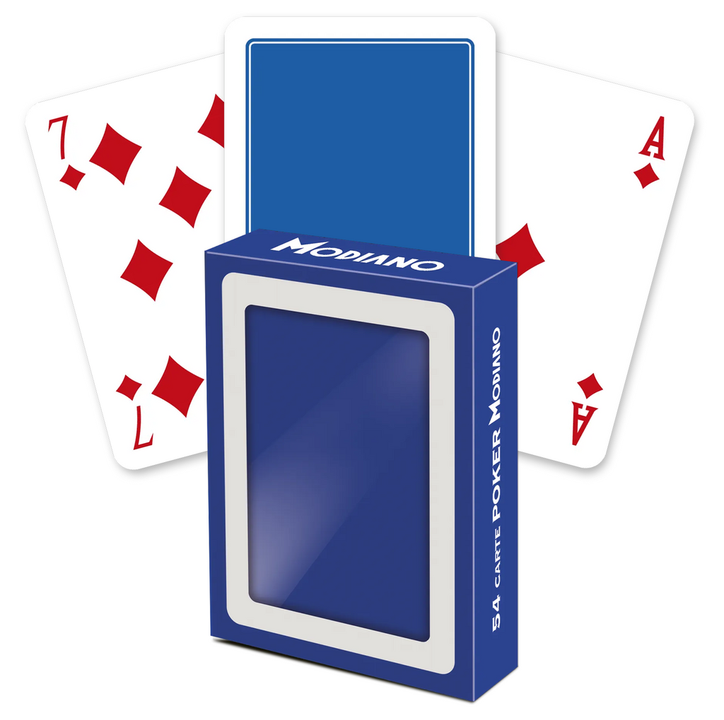 Poker Club F/N Blue Modiano Modiano