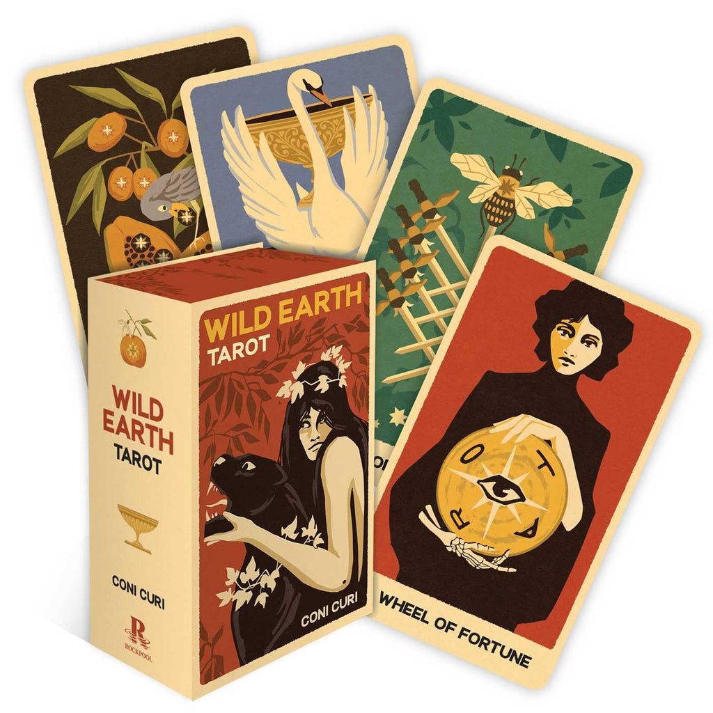 Wild Earth Tarot Cards Deck Rockpool Publishing Rockpool
