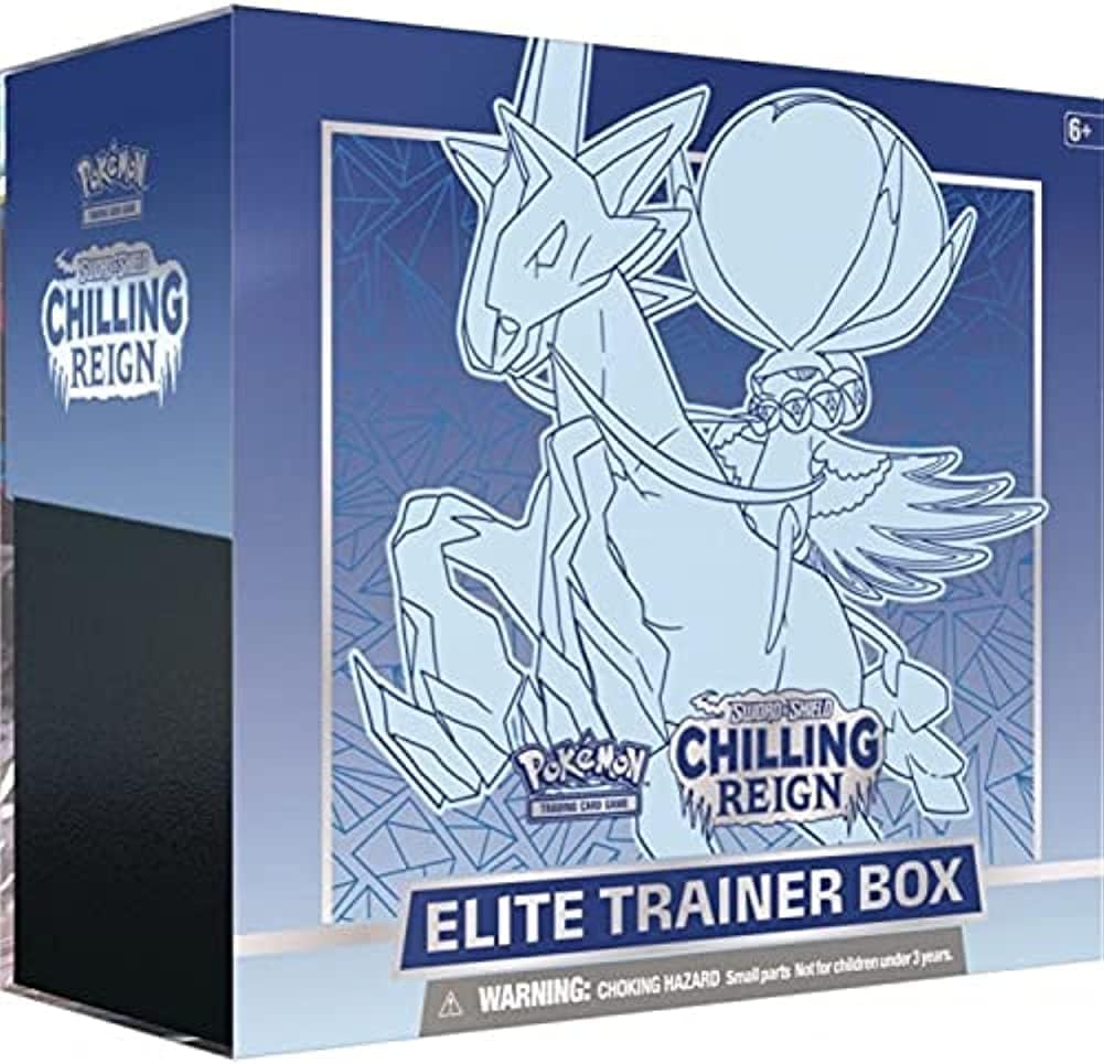 Pokémon Sword & Shield: Chilling Reign - Ice Rider Calyrex (ETB) Elite Trainer Box (ENG) Pokémon