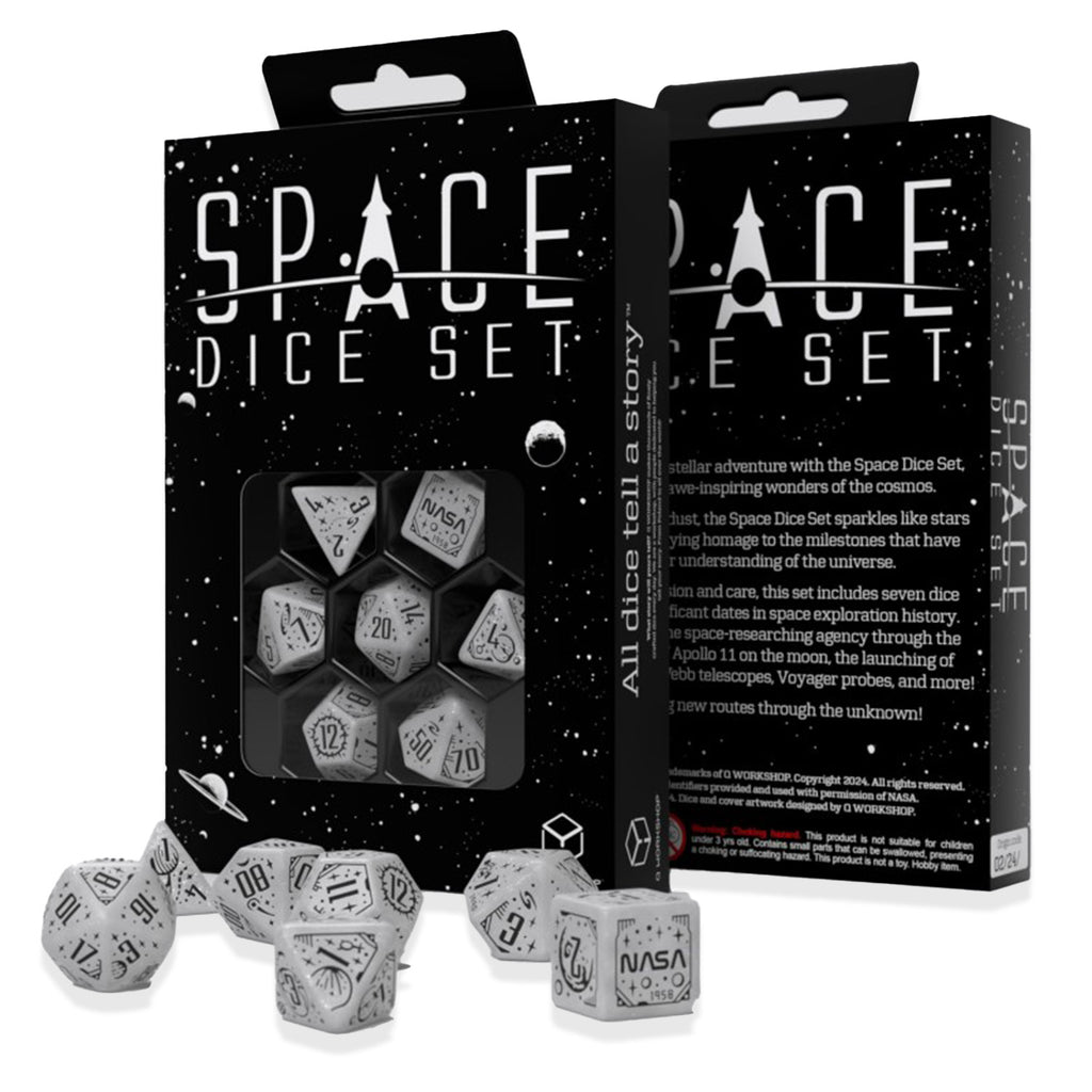Space Dice Set: Apollo Q-WORKSHOP Q-Workshop