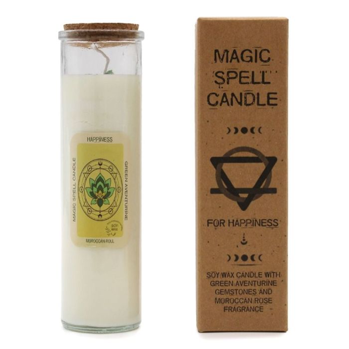 Magic Spell Candle - Happiness AW gifts Ancient Wisdom