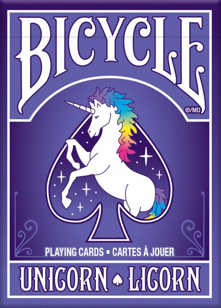Bicycle Unicorn playing cards Bicycle