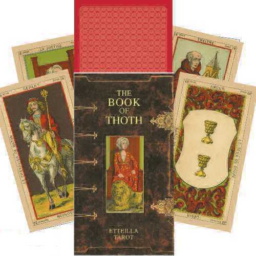 The Book Of Thoth Eteilla tarot cards Lo Scarabeo Lo Scarabeo