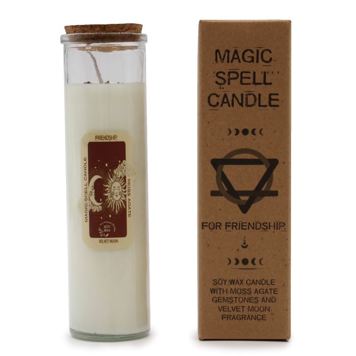 Magic Spell Candle - Friendship AW gifts Ancient Wisdom