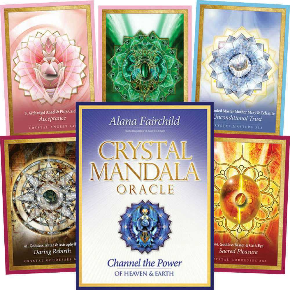 Crystal Mandala Oracle cards Blue Angel Blue Angel
