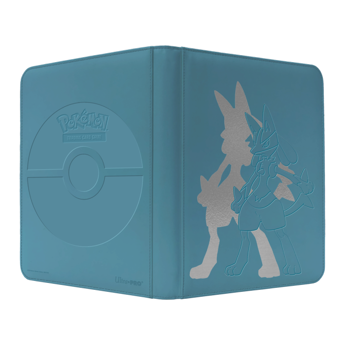 Elite Series Lucario 9-Pocket Zippered PRO-Binder for Pokémon Ultra Pro Ultra PRO