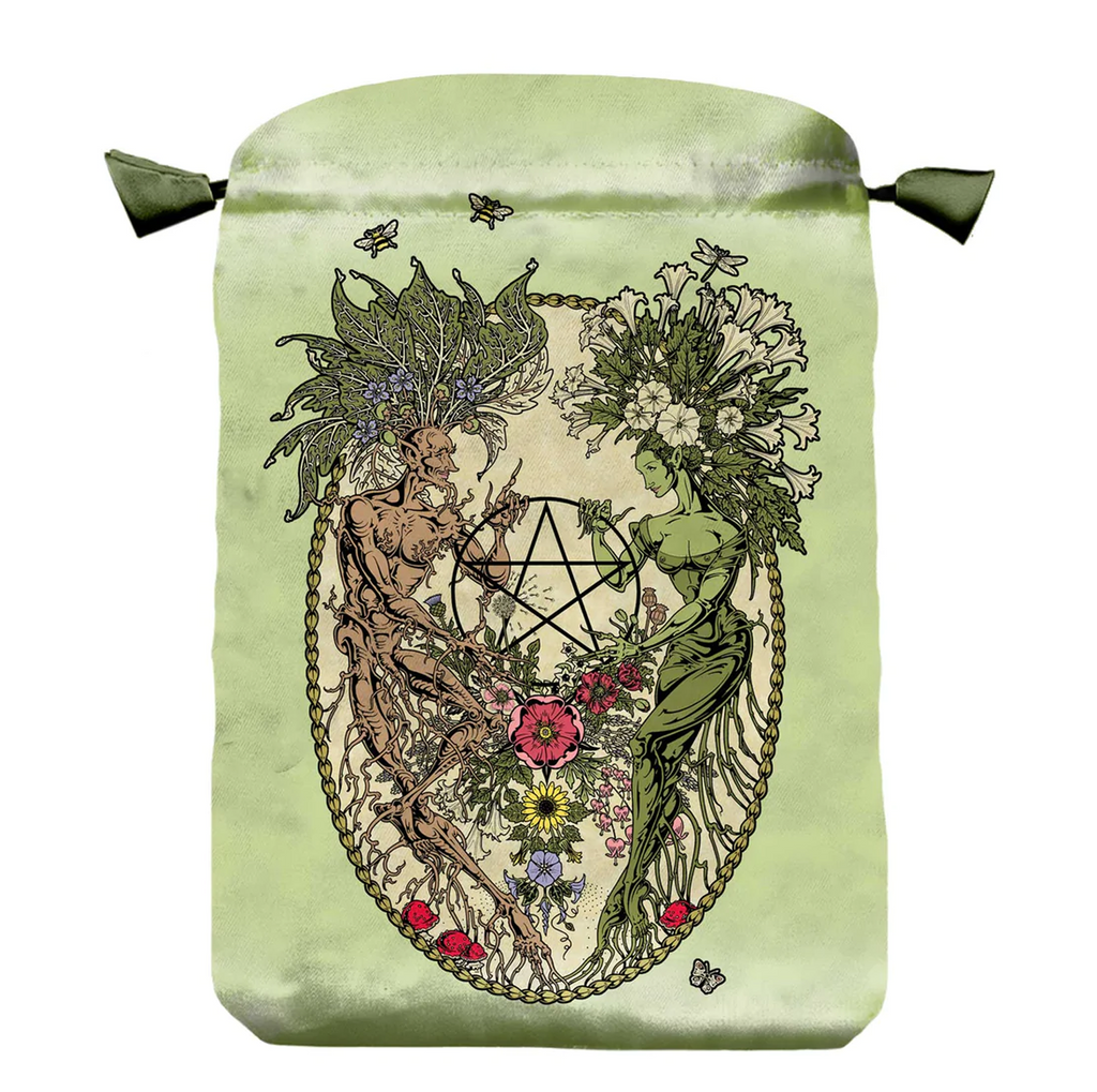 The Magickal Botanical Satin Bag Lo Scarabeo Lo Scarabeo
