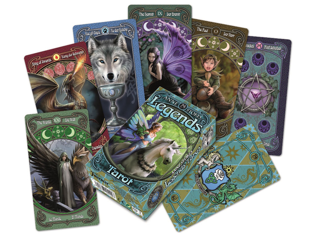 Anne Stokes Legends Tarot cards Fournier Fournier