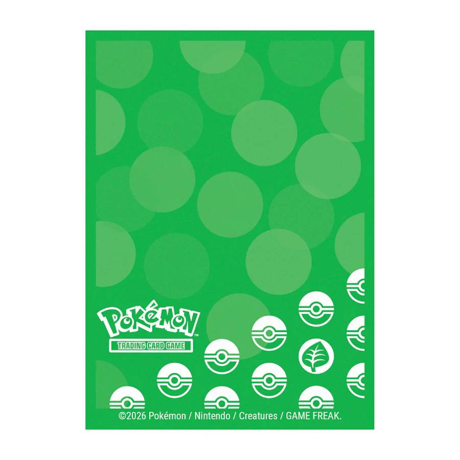 green card protective sleeve Energy Grass Type Deck Protector Sleeves 65ct Ultra Pro – CardsHouse