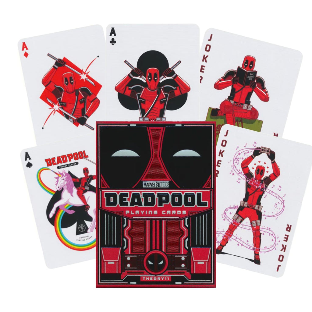 Deadpool playing cards Theory11 Theory 11