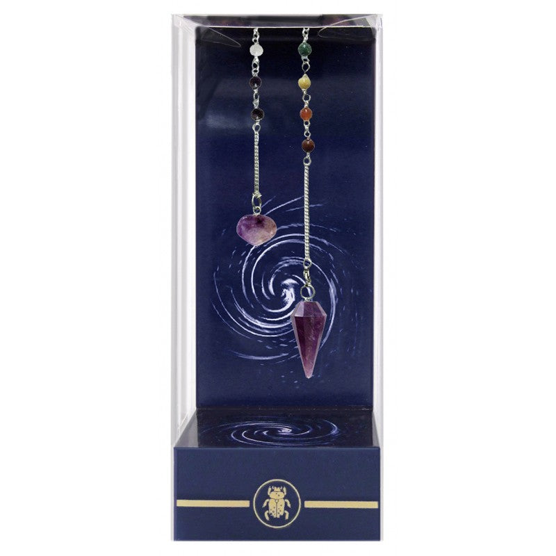 Premium Amethyst Chakra Pendulum Lo Scarabeo Lo Scarabeo