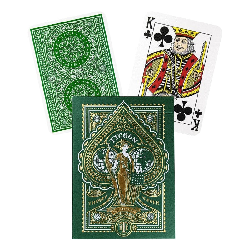 Theory11 Green Tycoon cards