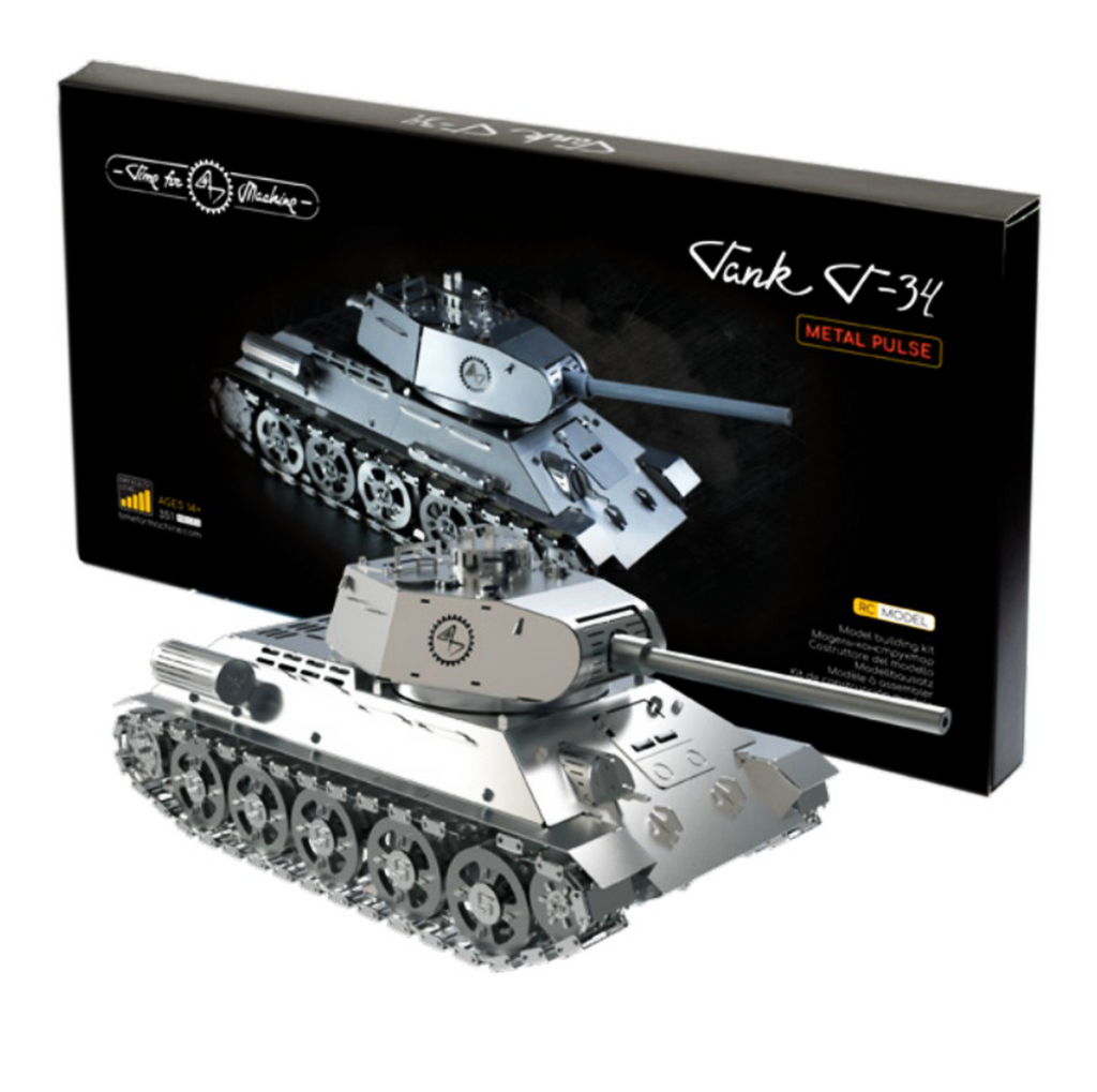 Tank Т-34 Model Building Kit Time For Machine Time for Machine