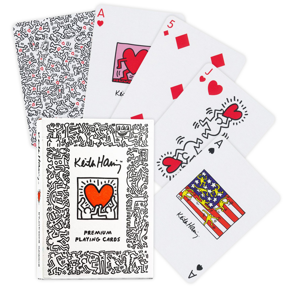 Keith Haring playing cards Theory11 Theory 11