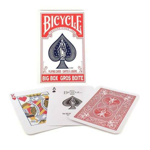 Bicycle Big Box cards red Bicycle