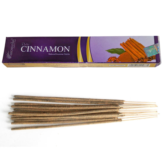 Vedic Cinnamon Natural Incense Sticks Aromatika Aromatika