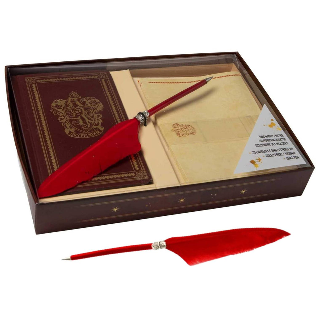 Harry Potter: Gryffindor Desktop Stationery Set (With Pen) Insight Editions Insight Editions