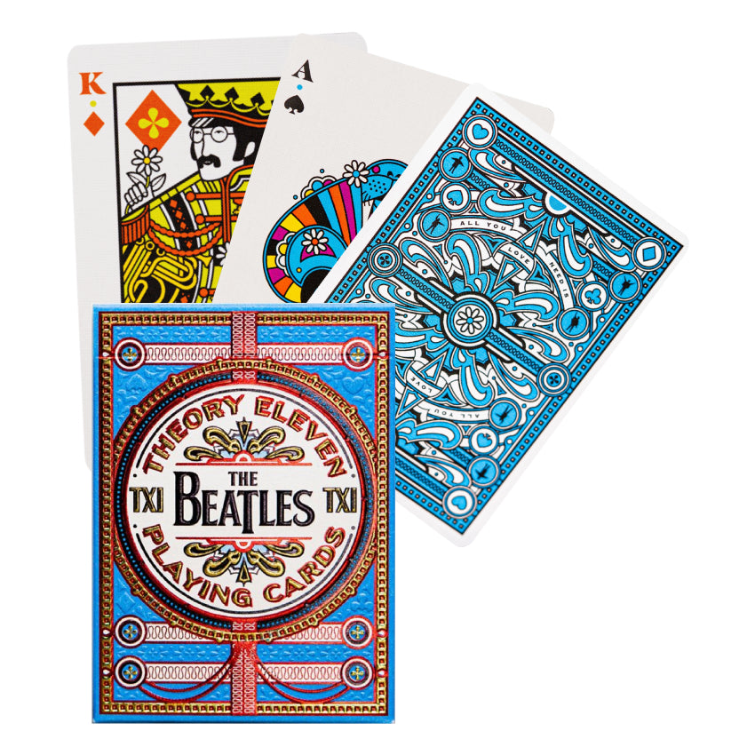 The Beatles Theory 11 playing cards (Blue) Theory 11