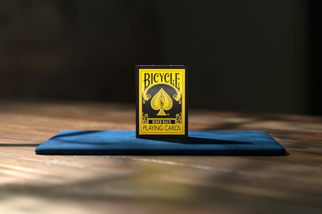 Bicycle Rider Back Reverse Cards Deck (Yellow & Black) – CardsHouse