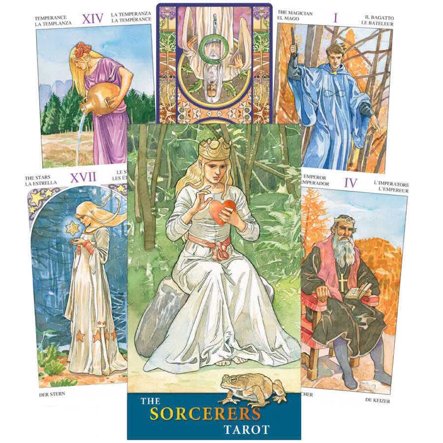 The Sorcerers Tarot Cards Lo Scarabeo Lo Scarabeo