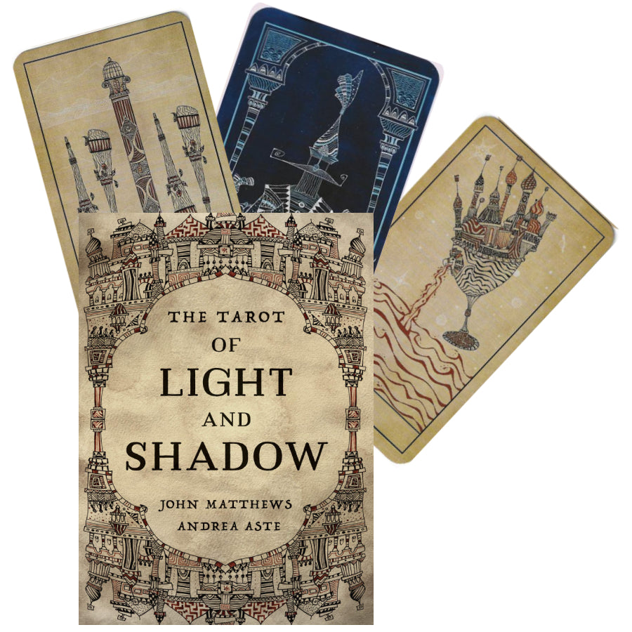 Tarot of Light and Shadow cards deck Watkins Publishing Watkins Publishing