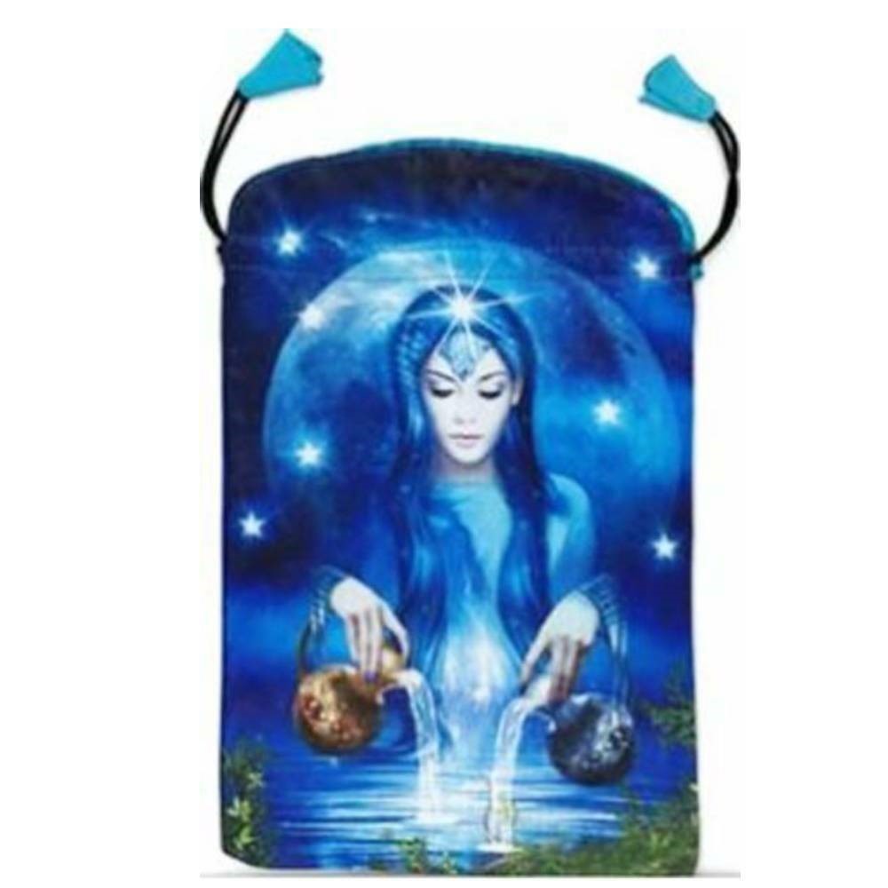 Arcanum Satin Tarot Bag for Cards Lo Scarabeo Lo Scarabeo