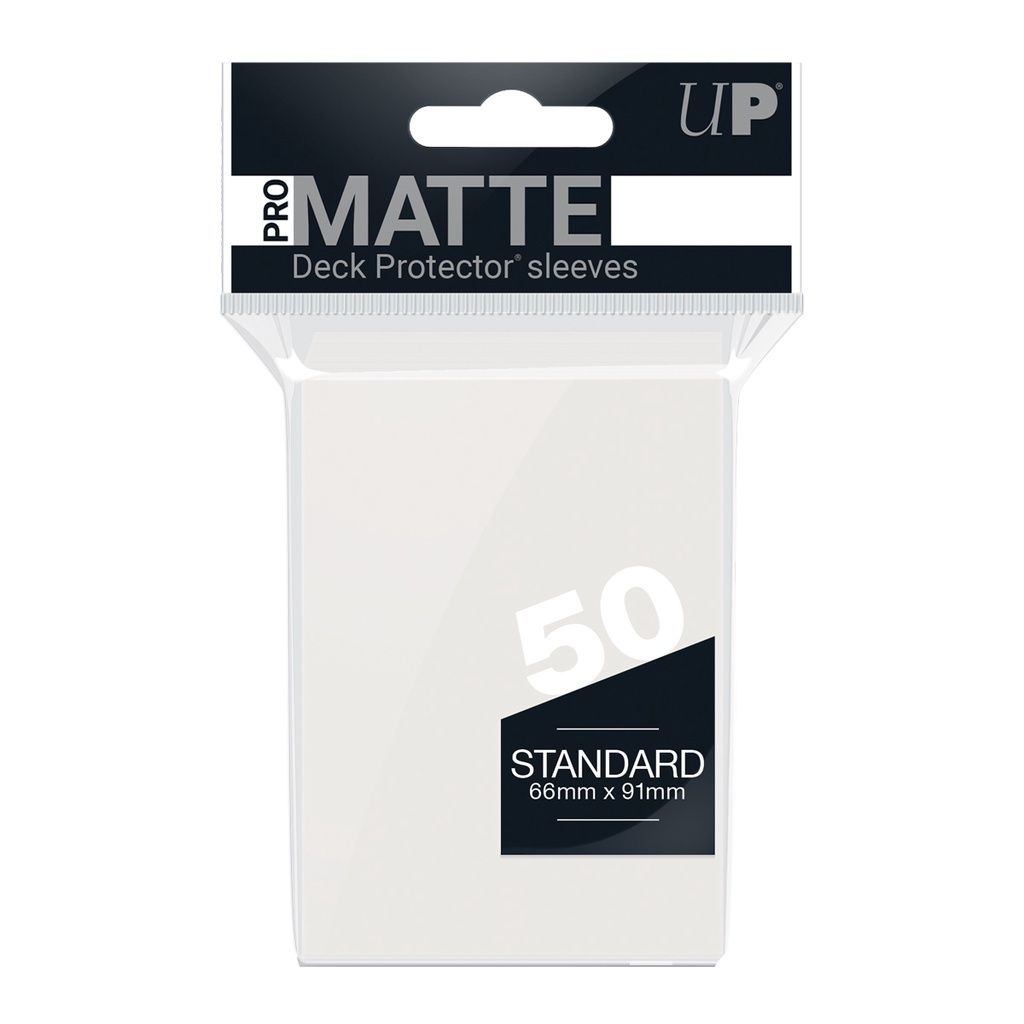 Pro-Matte Standard Deck Protector Sleeves 50 pcs. Clear Ultra Pro Ultra PRO