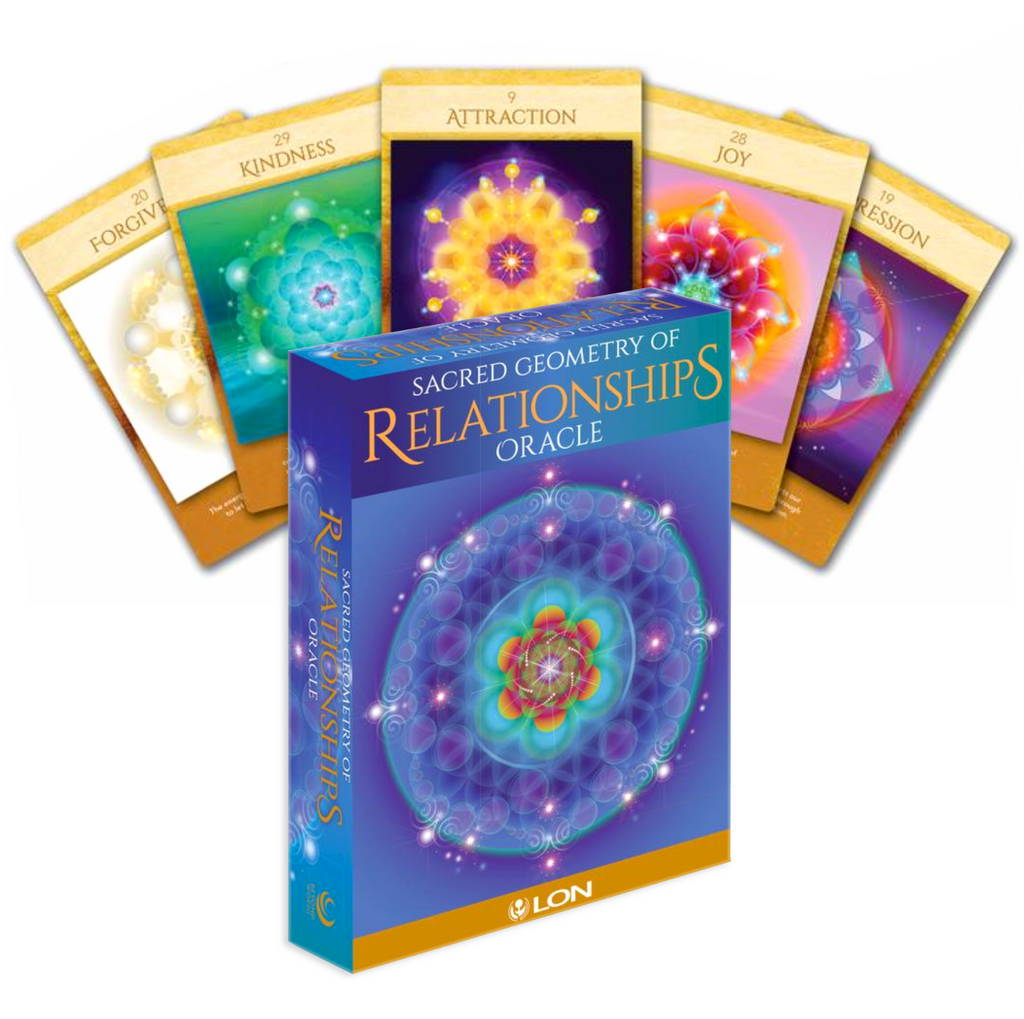 Sacred Geometry Of Relationships Oracle Cards Beyond Words Beyond Words