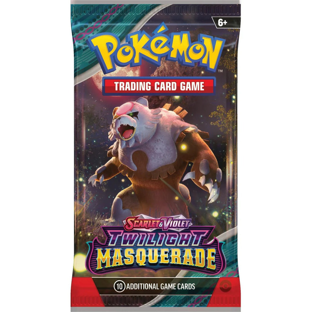 Pokémon Scarlet & Violet: Twilight Masquerade Booster Pack 1 pc. Pokémon
