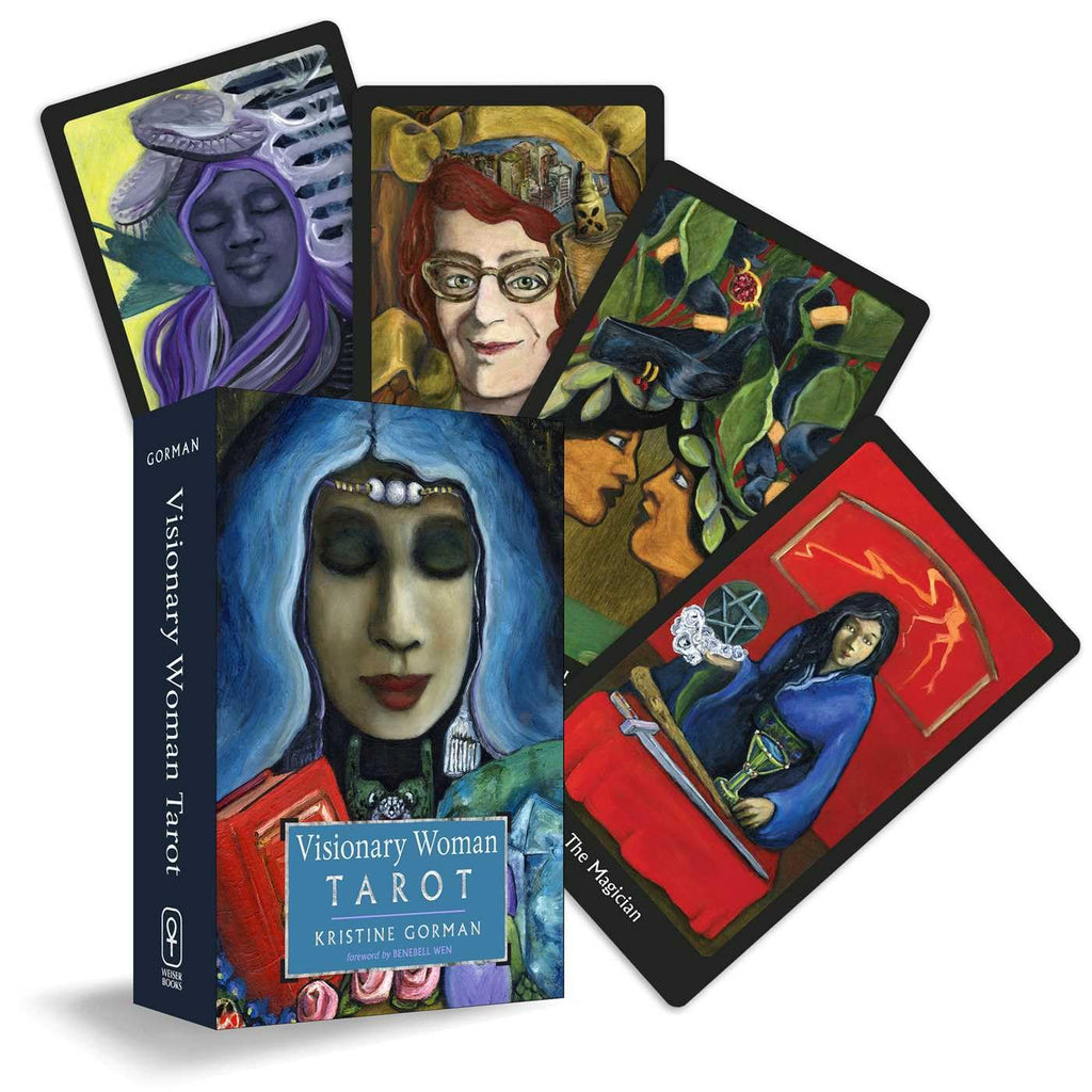 Visionary Woman Tarot Cards Weiser Books Weiser Books