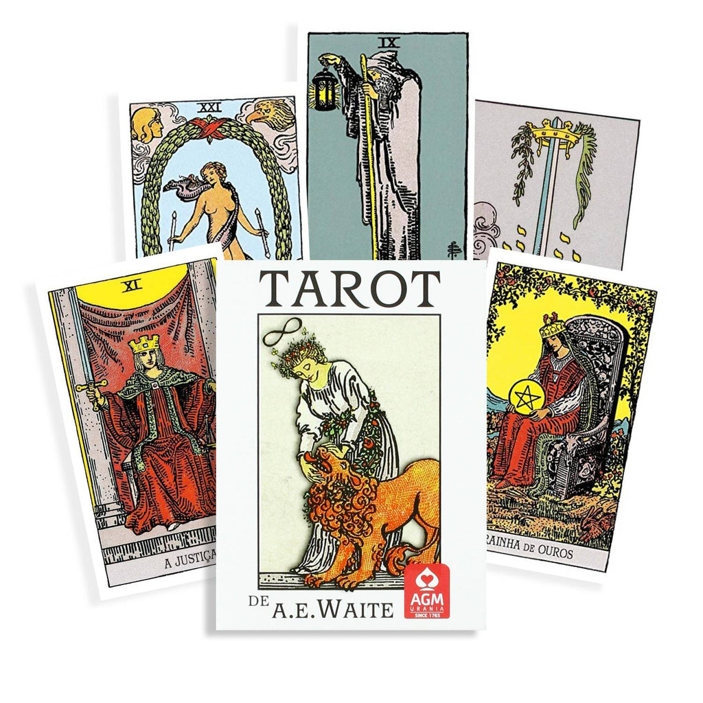 Tarot de A.E. Waite Cards Portuguese Edition AGM AGM