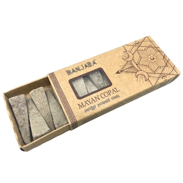 Banjara Smudge Pyramid Cones - Mayan Copal Ancient Wisdom