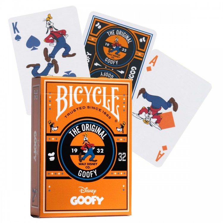 Minor defect Disney Classic Goofy Playing Cards Bicycle Bicycle