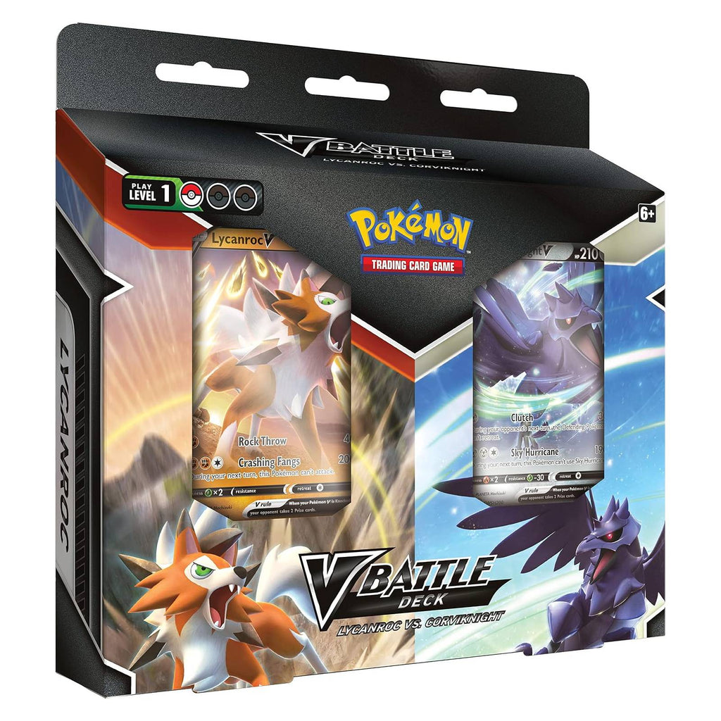 Pokémon TCG: V Battle Deck Lycanroc Vs. Corviknight ENG Pokémon