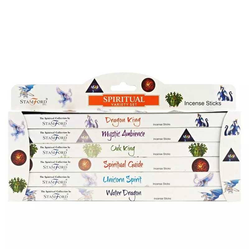 Stamford Incence Sticks Variety Set - Spiritual (6 scents) Stamford Inc.