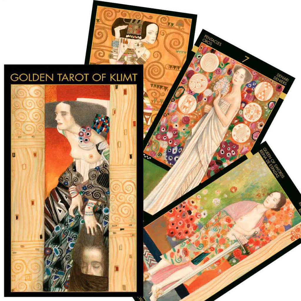 Golden Tarot Of Klimt Tarot Cards Lo Scarabeo Lo Scarabeo