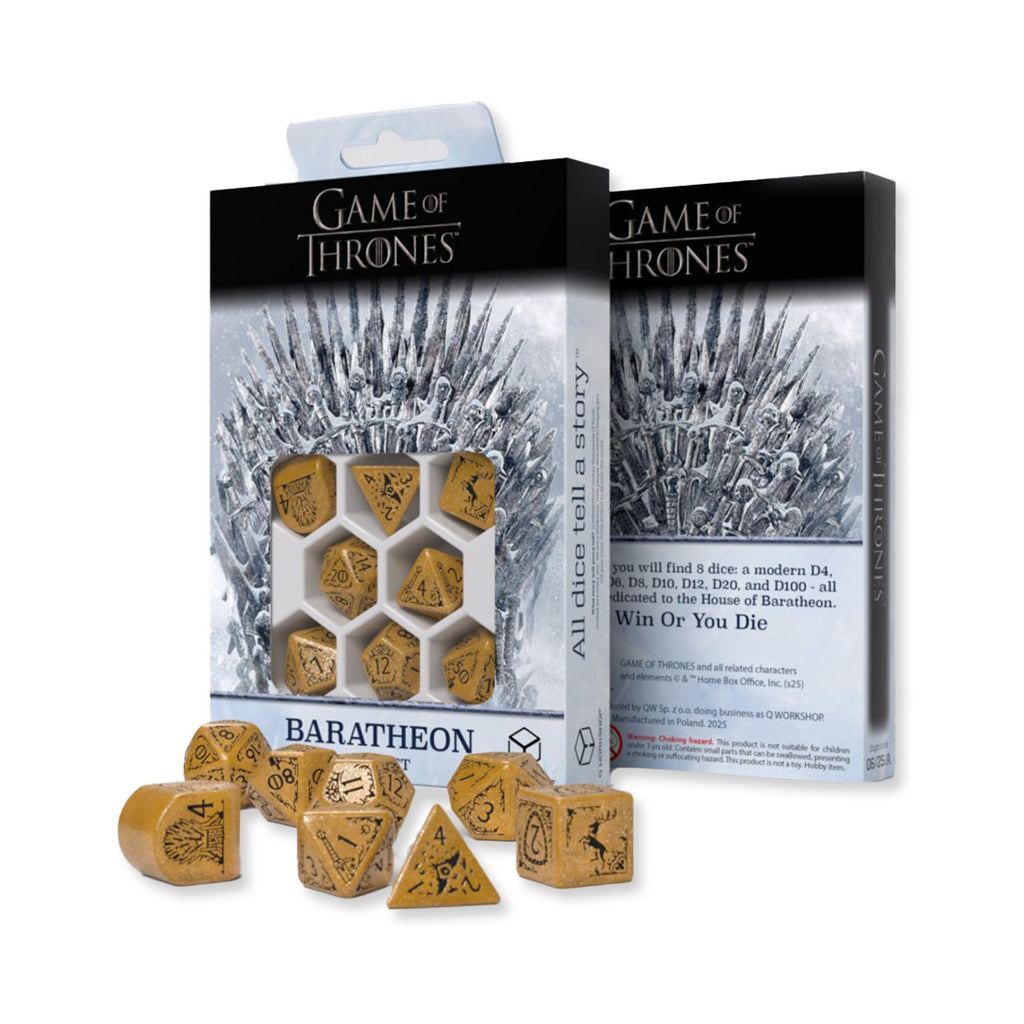 Game of Thrones. Baratheon Dice Set Q-WORKSHOP Q-Workshop
