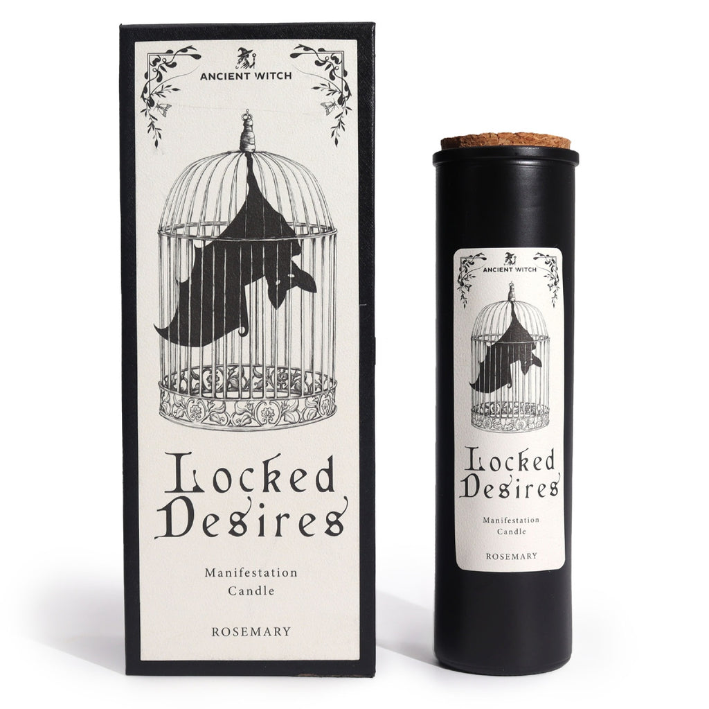 Locked Desires Candle (Rosemary Scent) Ancient Witch Ancient Witch