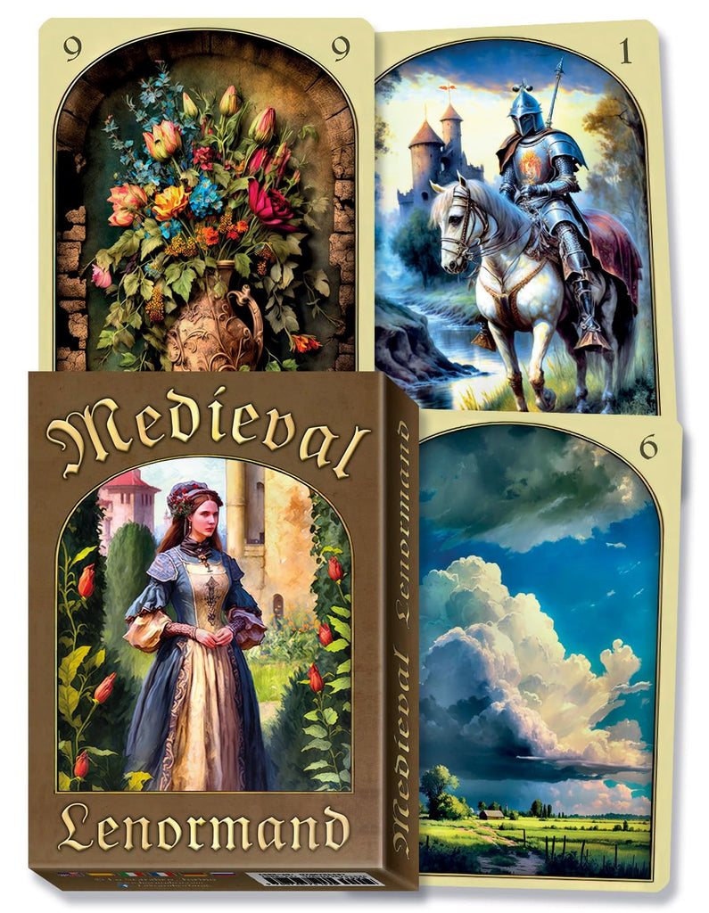 Medieval Lenormand Oracle Cards Lo Scarabeo Lo Scarabeo