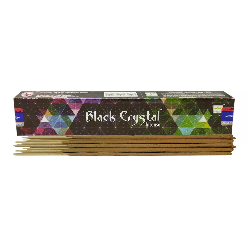 Satya Black Crystal Incense Satya