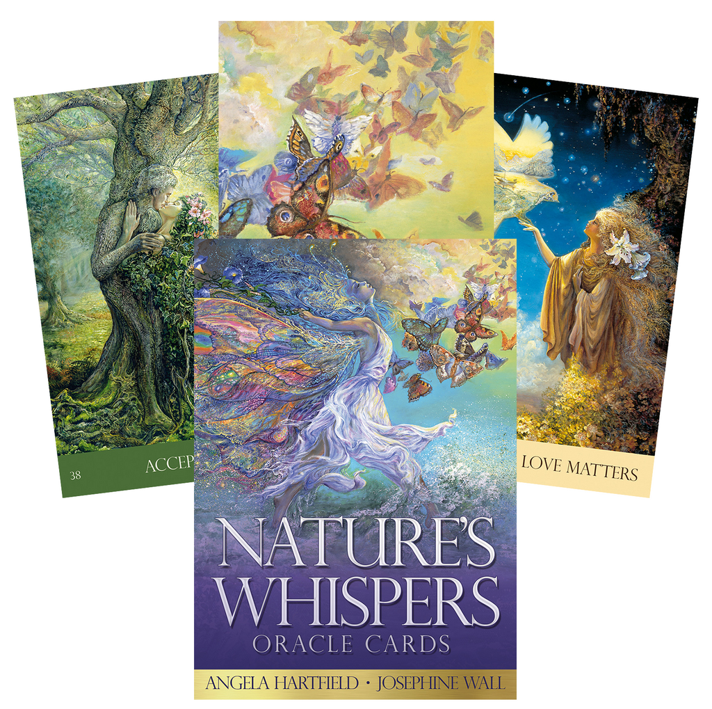 Natures Whispers Oracle Cards Blue Angel Blue Angel
