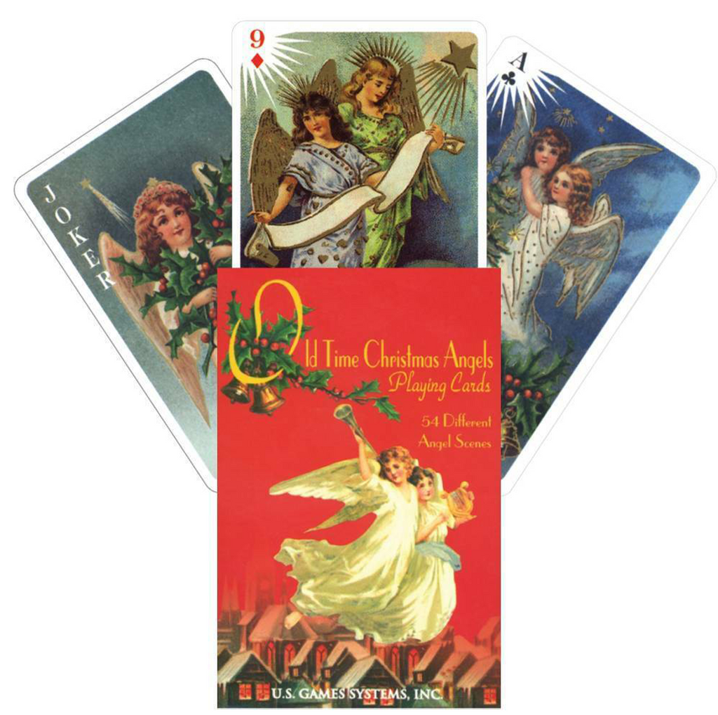 Old Time Christmas Angels Playing Cards US Games Systems US Games Systems