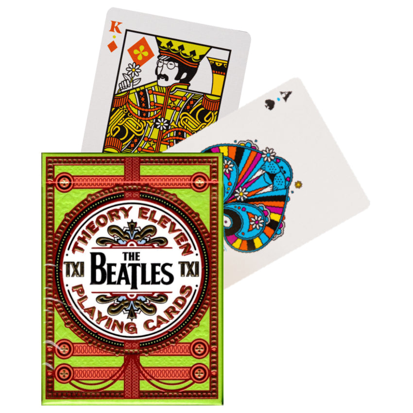 The Beatles Theory 11 playing cards (Green) Theory 11